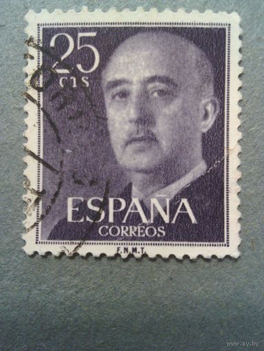 Испания. Франко. 1955г. гашеная