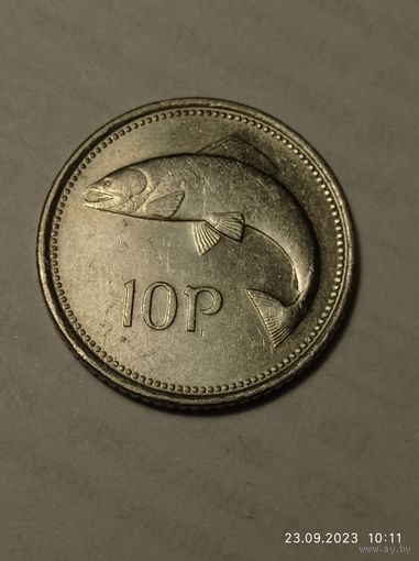 Ирландия 10 пенни 1999 года
