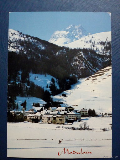 Открытка почтовая Швейцария 1977 год