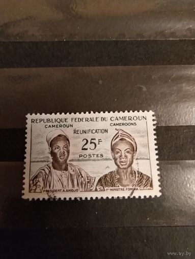1962 Камерун президент Ахиджо и премьер министр Фонча дорогая (2-7)