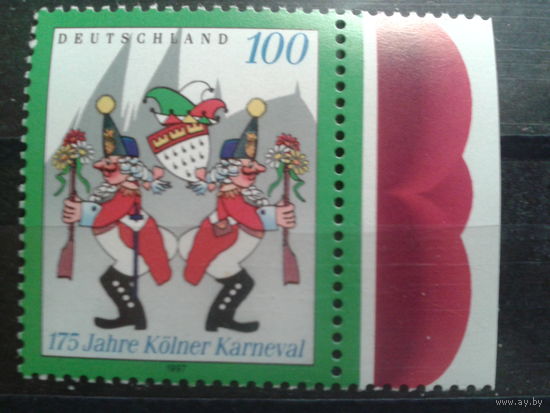 Германия 1997 карнавал в Кельне** Михель-1,2 евро