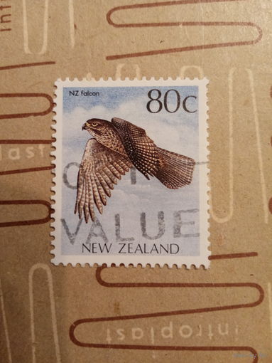Новая Зеландия. Фауна. Птицы. Сокол