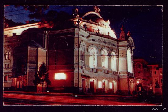 1970 год Киев Здание академтеатра