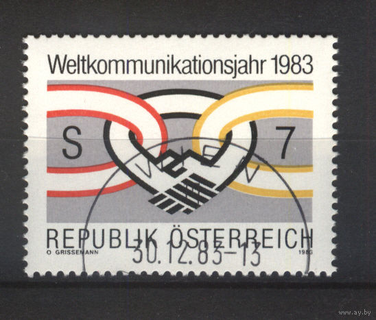 Австрия 1983 Mi# 1731  Гашеная (AT01)