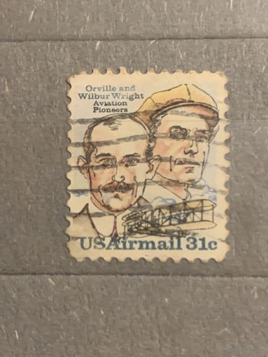 США. Пионеры авиации Orville and Wilbur Wright