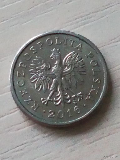Польша 10 грошей 2016г.