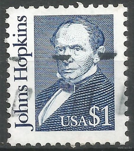 США 1989  Джонс Хопкинс Президент (Michel 2042)