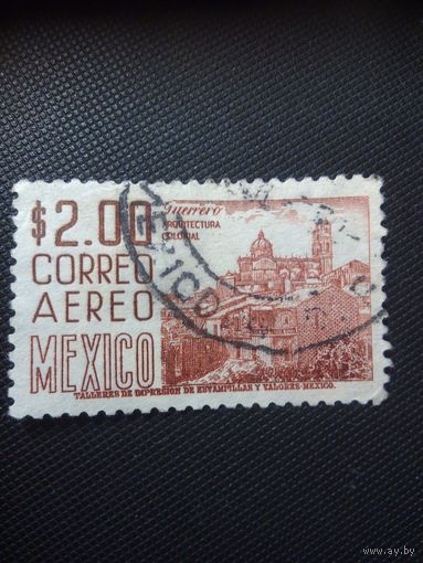 Мексика. Стандарт. 1966г. гашеная