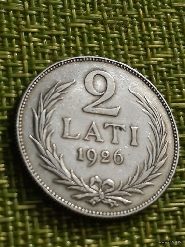 Латвия 2 лата 1926 г