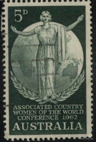 Австралия 1962 Mi# 319 Всемирная конференция Ассоциированных сельских женщин - Мельбурн, 1962 г.. Гашеная (AU06)