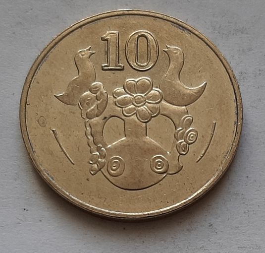 10 центов 2004 Кипр