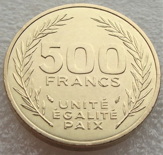 Джибути. 500 франков 1991 год  КМ#27