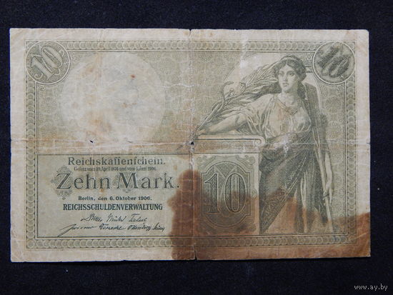 Германия 10 марок 1906г.