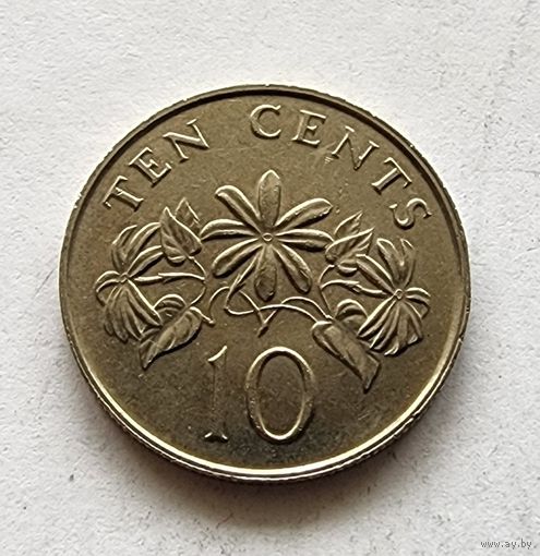 Сингапур 10 центов, 1991