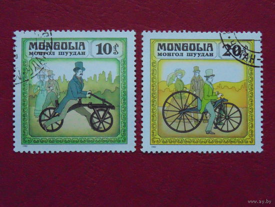 Монголия 1982г. Техника.