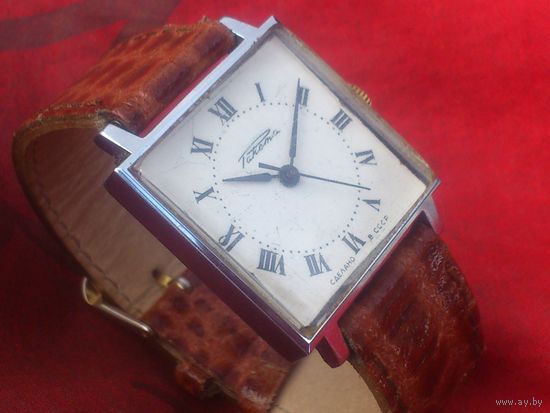 Часы РАКЕТА 2609 КВАДРАТ из СССР 1980-х