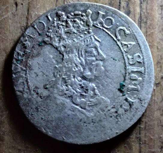 6 грош 1662год