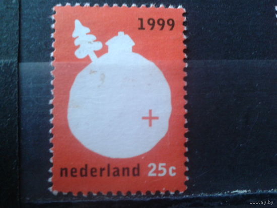 Нидерланды 1999 Стандарт, новогодняя марка*