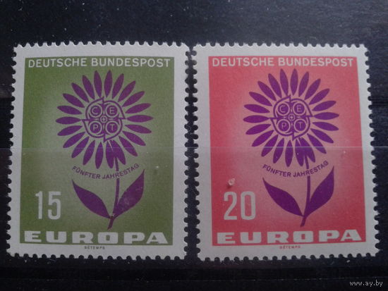 ФРГ 1964 Европа Михель-0,4 евро полная серия