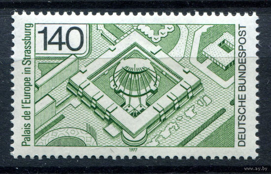 Германия (ФРГ) - 1977г. - Открытие дворца Европы - полная серия, MNH [Mi 921] - 1 марка