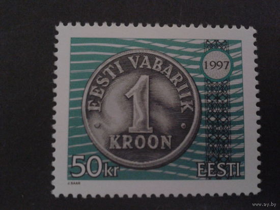 Эстония 1997 монета Михель-10,0 евро