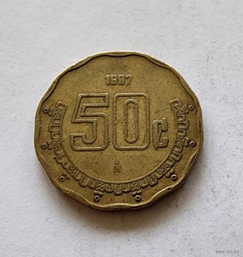 Мексика 50 сентаво, 1997
