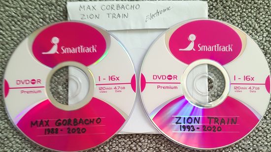 DVD MP3 дискография Max CORBACHO, ZION TRAIN - 2 DVD