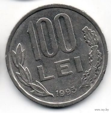 100 лей 1993 Румыния.