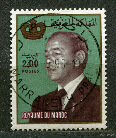 Король Хассан II. Марокко. 1983