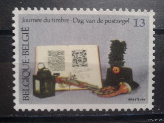 Бельгия 1986 День марки, экспонаты почтового музея*