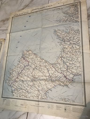 Карта Ливерпуль.Генеральный штаб.1946г.