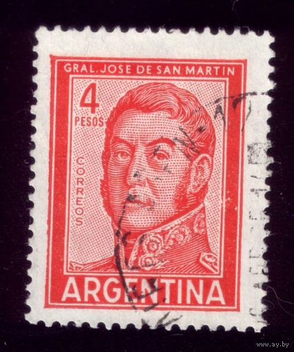 1 марка 1961 год Аргентина 767