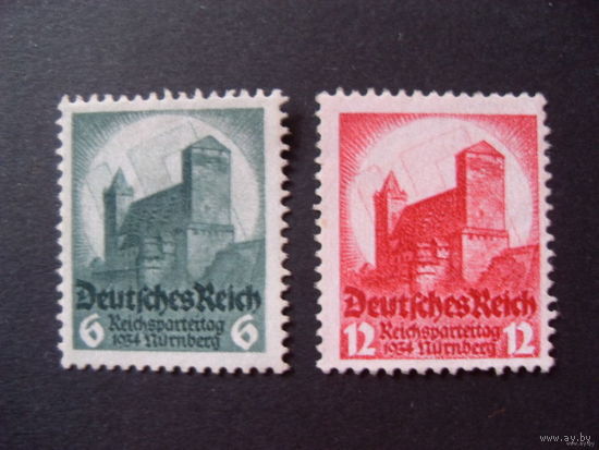 Mi:DR 546-547 1934 полная серия Германия. Рейх