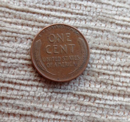 Werty71 США 1 цент 1946 пшеничный