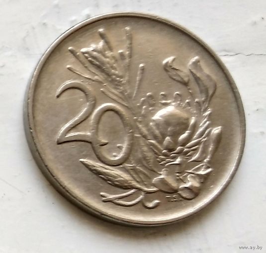 ЮАР 20 центов, 1974 3-2-13