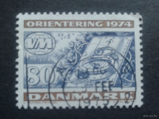 Дания 1974 спортивное ориентирование