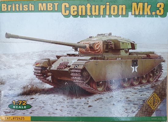 ACE #72425  1\72  British MBT Centurion Mk.3