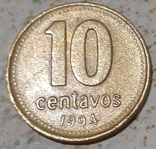 Аргентина 10 сентаво, 1994 (7-3-67)