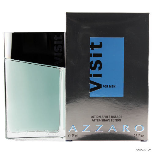 AZZARO VISIT for Men AfterShave Lotion 75 ml