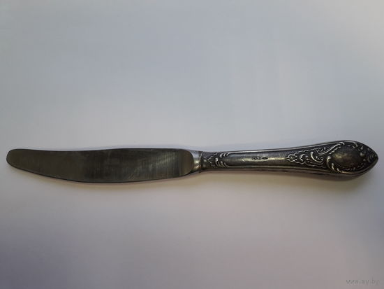 Нож Большой "РОЗА" Серебро 875 проба