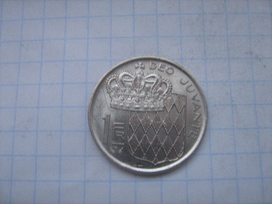 Монако 1 франк 1976г.km140