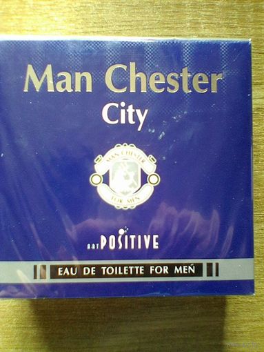 Туалетная Вода - "Man Chester City" - Для Мужчин - 90 ml - Новая в Упаковке.