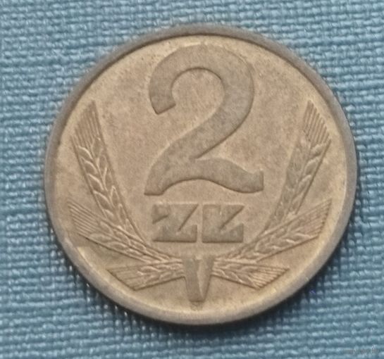 Польша 2 злотых, 1975-1985