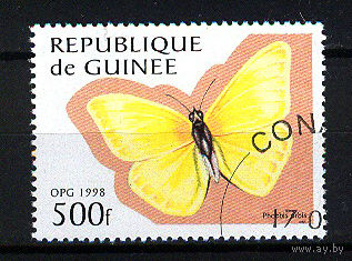 1998 Гвинея. Бабочка