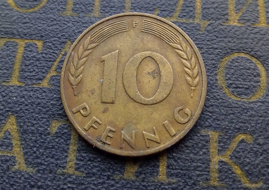 10 пфеннигов 1970 (F) Германия ФРГ #03