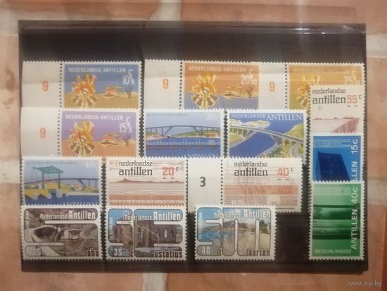 Чистые серии марок Нидерландские Антиллы