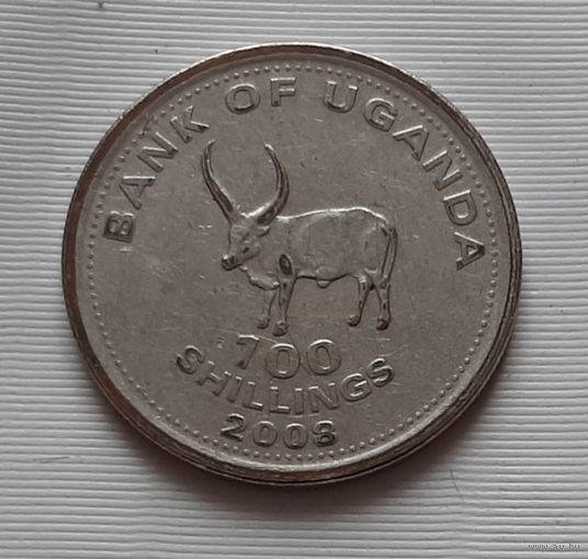 100 шиллингов 2008 г. Уганда