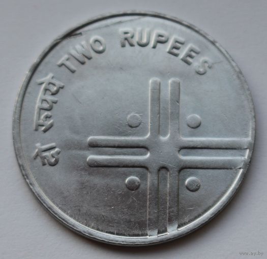 Индия 2 рупии, 2006 г.