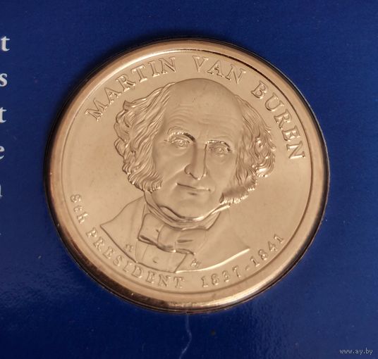 1 доллар 2008 г. Мартин Ван Бюрен