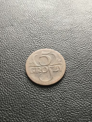 5 грошей 1923 Польша